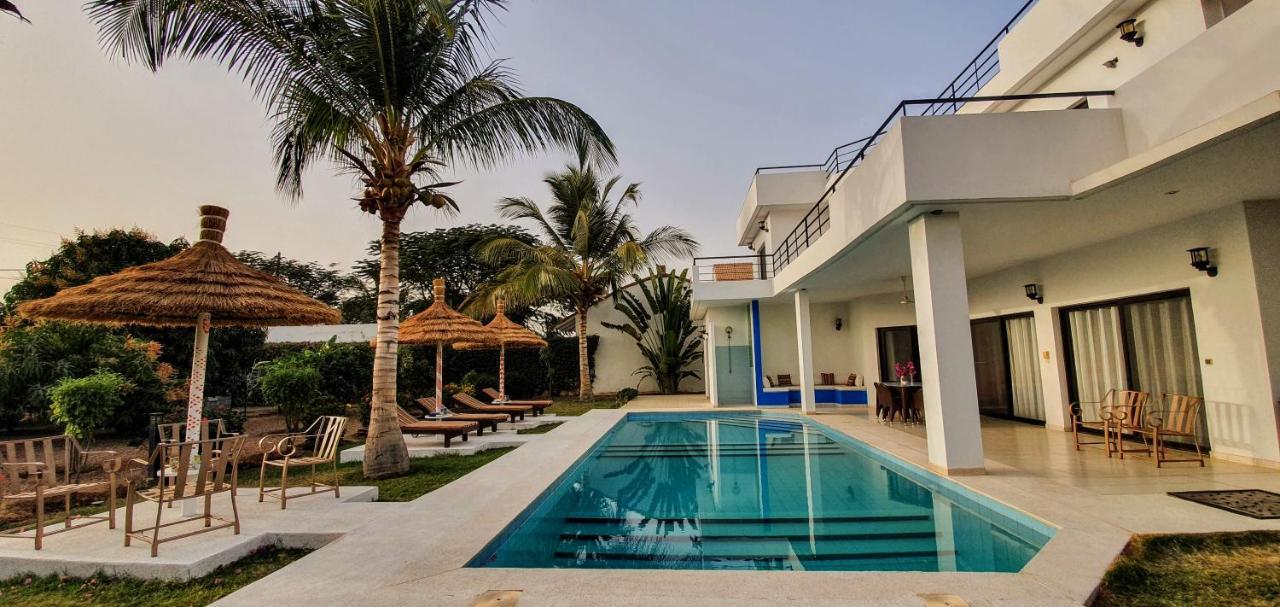 La Maison Blanche A Ngaparou, Splendide Villa Contemporaine Exterior foto