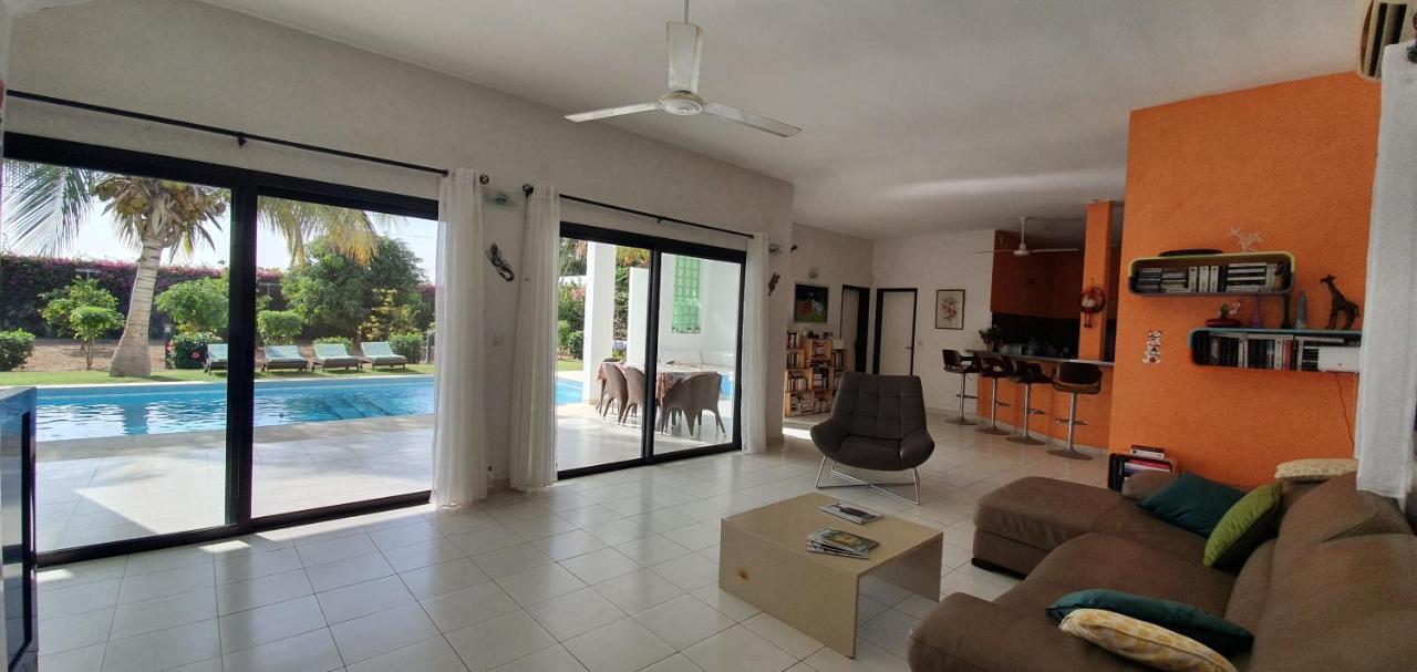 La Maison Blanche A Ngaparou, Splendide Villa Contemporaine Exterior foto